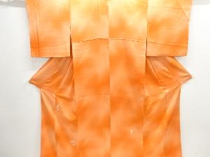 桔梗模様刺繍一つ紋訪問着